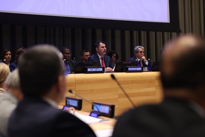 UN Meetings in New York (PRNewsfoto/Zero Waste Foundation)