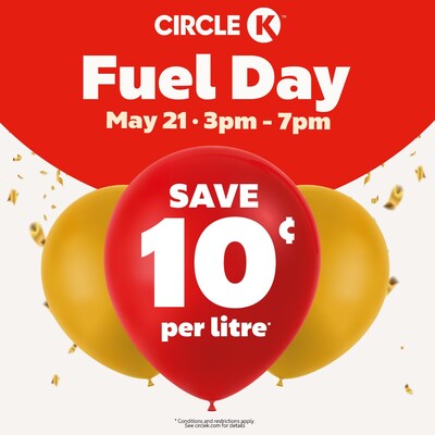 Circle K and Couche-Tard Fuel Savings with National Fuel Day (CNW Group/Circle K Canada) Circle K and Couche-Tard Fuel Savings with National Fuel Day (CNW Group/Circle K Canada)