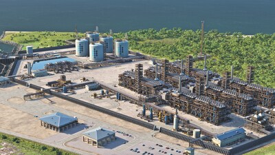 Commonwealth LNG Facility Rendering