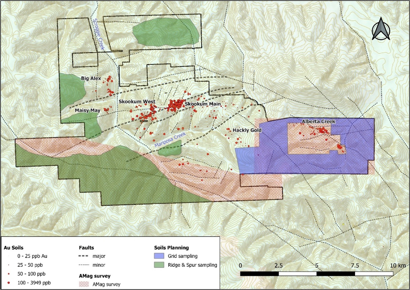 Mariposa 2026 proposed work areas.