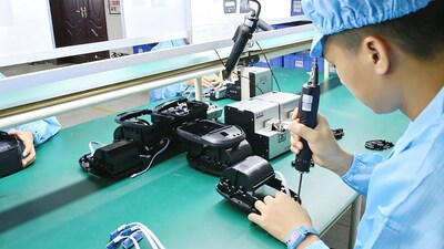 Thermal Printer Manufacturer ZYWELL's Employees Assembly Equipment Thermal Printer Manufacturer ZYWELL's Employees Assembly Equipment