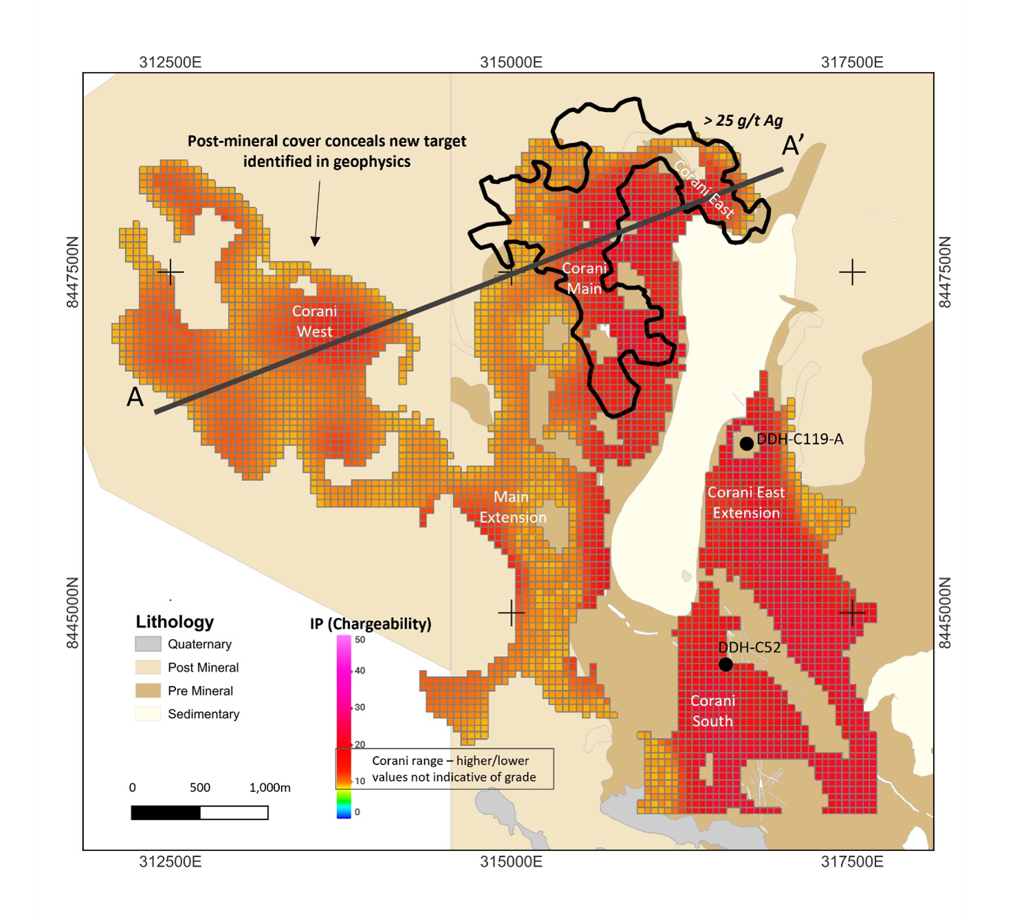 Figure 1 – Corani Plan Map