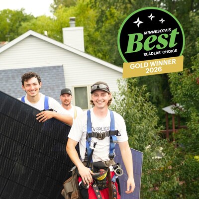 Everlight Wins Minnesota's Best Solar Energy Provider