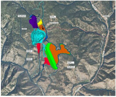 Figure 4: Lemhi Project Site Infrastructure (CNW Group/Freeman Gold Corp.)