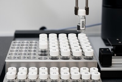 Wildcat's proprietary High Throughput Platform (HTP). Wildcat's HTP synthesizes and screens materials 10 times faster.