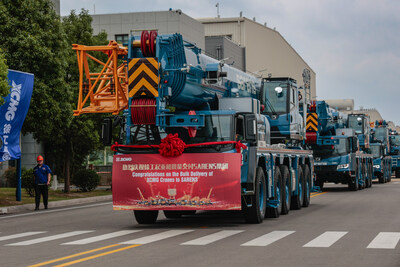 XCMG Delivers Complete Wheeled and Crawler Crane Fleet to Sarens XCMG Delivers Complete Wheeled and Crawler Crane Fleet to Sarens