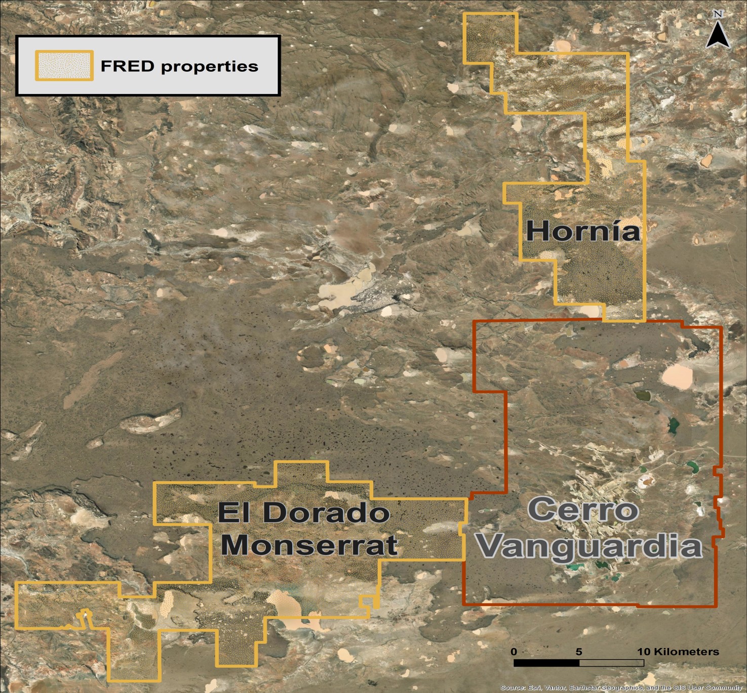 Expanded EDM District Land Position