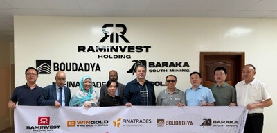 RAMINVEST HOLDING Advances Mauritania Gold Exploration Following 50.14 g/t Gold Assays at Wompou Project RAMINVEST HOLDING Advances Mauritania Gold Exploration Following 50.14 g/t Gold Assays at Wompou Project