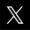 A white x on a black backgroundDescription automatically generated